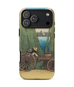 Iphone 17 Pro Max / Matte Komagata Kashi - Hasui Kawase Phone Case Captures, Ukiyo-e, Woodblock Pigment Binds Sky