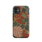 K’ossu Fragment - Qing Dynasty Floral Textile Phone Case, Iphone 11 / Matte, Mobile Cases, Toby Leon