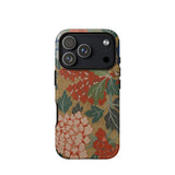 K’ossu Fragment - Qing Dynasty Floral Textile Phone Case, Iphone 17 Pro / Matte, Mobile Cases, Toby Leon