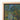 Framed Canvas Painting Light Wood Frame Impressionistic Landscape Arnold Peter Weisz, Kubinccan Art Print, Facets, Burnt Ochre