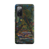 Kubinsky Stream - Arnold Peter Weisz Kubinccan Phone Case Samsung Galaxy S20 Fe / Matte Vibrant Impressionistic Forest Scene Bold