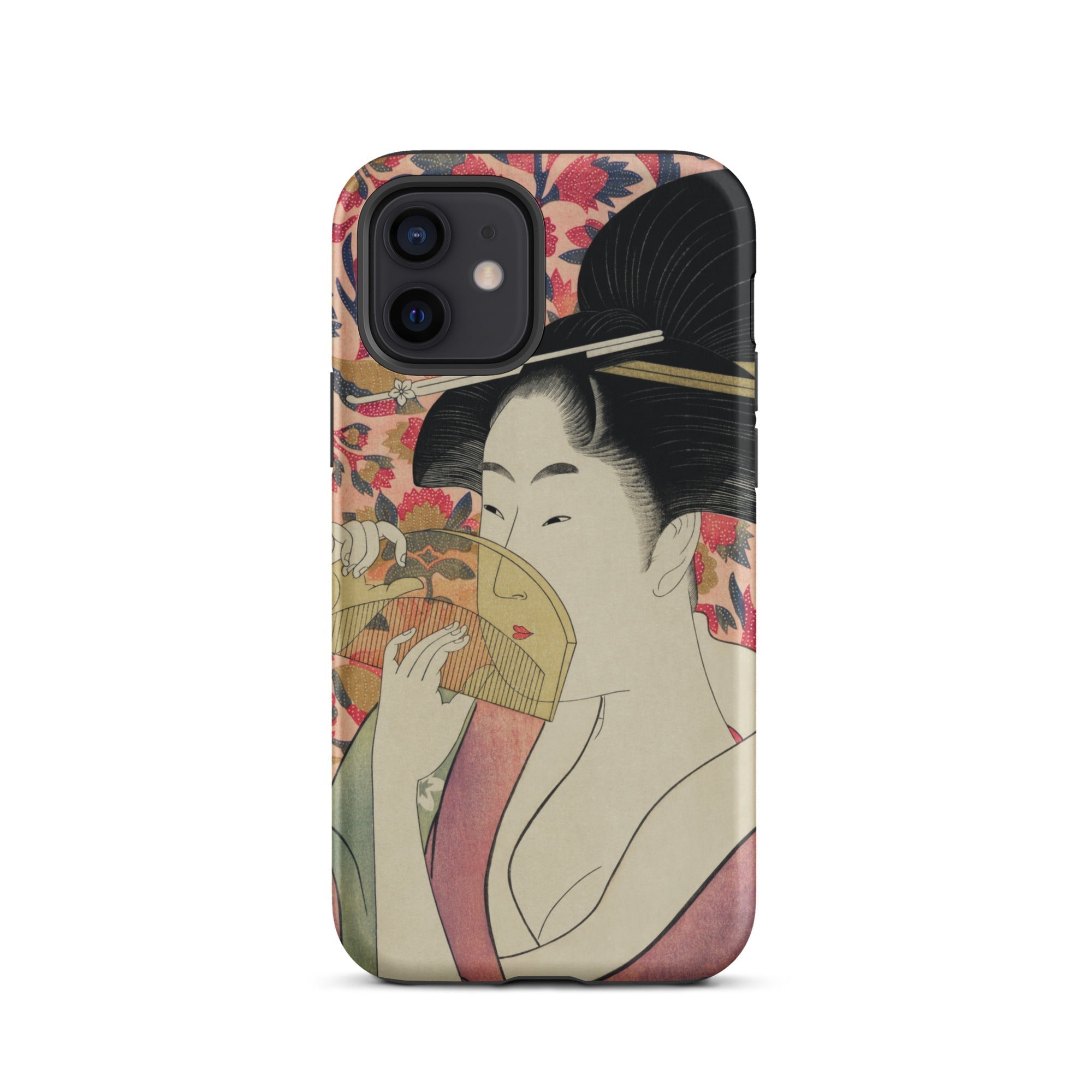 Kushi Kitagawa Utamaro Ukiyo e Iphone Case, 12 / Matte, Phone Case Japanese Art