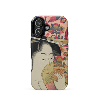 Kushi - Custodia per iPhone Ukiyo-e di Kitagawa Utamaro, 17 / Opaca, Custodie per telefono, Toby Leon