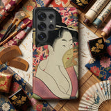 Kushi - Kitagawa Utamaro Ukiyo-e Phone Case, Mobile Cases, Toby Leon