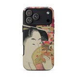 Kushi - Kitagawa Utamaro Ukiyo-e Phone Case Iphone 17 Pro Max / Matte Iphone 12 Pro Max Case Japanese Geisha Design Utamaro Kitagawa,