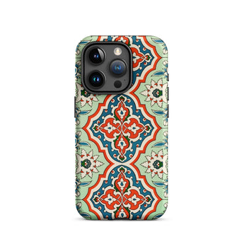 La Decoration Arabe 21 - Emile Prisse D’avennes Phone Case Iphone 15 Pro / Matte Patterned Smartphone Case émile Prisse D’avennes, Islamic