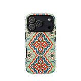 La Decoration Arabe 21 - Emile Prisse D’avennes Phone Case Iphone 17 Pro / Matte Green Blue Patterned Phone Case Floral Design Made émile