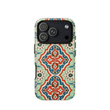 La Decoration Arabe 21 - Emile Prisse D’avennes Phone Case Iphone 17 Pro / Matte Green Blue Patterned Phone Case Floral Design Made émile