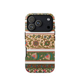 La Decoration Arabe 32 - Emile Prisse D’avennes Art Phone Case Iphone 17 Pro / Matte Iphone 12 Pro Max Case Floral Pattern Green émile