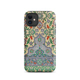La Decoration Arabe 36 - Emile Prisse D’avennes Art Phone Case Iphone 11 / Matte Floral Patterned Phone Case émile Prisse D’avennes,