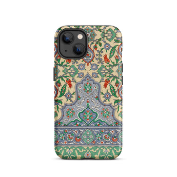 La Decoration Arabe 36 - Emile Prisse D’avennes Art Phone Case Iphone 13 / Matte Floral Patterned Phone Case émile Prisse D’avennes,