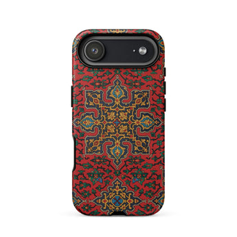 La Decoration Arabe 5 & 6 - Emile Prisse D’avennes Iphone Case 17 Air / Matte Red Gold Patterned Phone Case Intricate Design Made