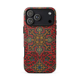 La Decoration Arabe 5 & 6 - Emile Prisse D’avennes Iphone Case 17 Pro Max / Matte Red Green Patterned Phone Case Floral Design Made