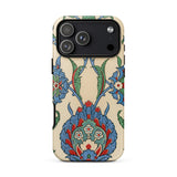 La Decoration Arabe 51 - Emile Prisse D’avennes Art Phone Case Iphone 17 Pro Max / Matte Iphone 12 Pro Max Case Floral Pattern Beige émile