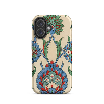 La Decoration Arabe 51 - Emile Prisse D’avennes Art Phone Case Iphone 16 / Matte Floral Patterned Phone Case émile Prisse D’avennes,