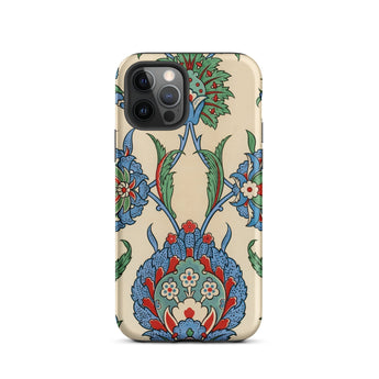 La Decoration Arabe 51 - Emile Prisse D’avennes Art Phone Case Iphone 12 Pro / Matte Floral Patterned Phone Case émile Prisse D’avennes,