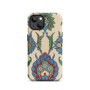 La Decoration Arabe 51 - Emile Prisse D’avennes Art Phone Case Iphone 13 / Matte Floral Patterned Phone Case émile Prisse D’avennes,