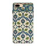 La Decoration Arabe 52 - Emile Prisse D’avennes Phone Case Iphone 8 Plus / Matte Ornate Phone Case Colorful Floral Geometric Pattern