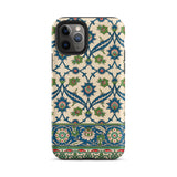 La Decoration Arabe 52 - Emile Prisse D’avennes Phone Case Iphone 11 Pro / Matte Beige Intricate Blue Green Red Floral émile, Islamic Art,