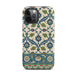 La Decoration Arabe 52 - Emile Prisse D’avennes Phone Case Iphone 12 Pro Max / Matte Beige Phone Case Intricate Blue Green Red Floral émile