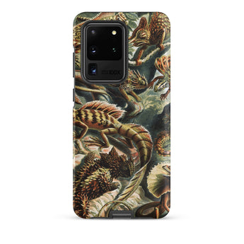 Lacertilia - Ernst Haeckel Lizard Taxonomy Phone Case, Samsung Galaxy S20 Ultra / Matte, Mobile Cases, Toby Leon