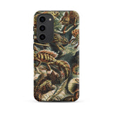 Lacertilia - Ernst Haeckel Lizard Taxonomy Phone Case Samsung Galaxy S23 Plus / Matte Phone Case Detailed Illustration Lizards Earthy Tones