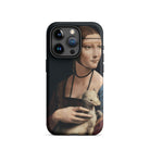 Lady with an Ermine - Leonardo Da Vinci Iphone Case, 15 Pro / Matte, Phone Case Lady Ermine Art