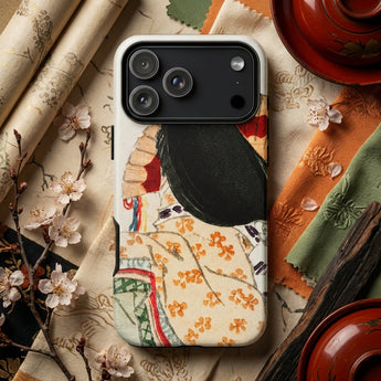 Lady in a Kimono - Kōno Bairei Meiji Phone Case, Mobile Cases, Toby Leon