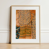 Lady in Waiting - Royal Siam Thai Mural Art Print / Canvas, Captivating Thai Mural, Royal Siam Thai, Gilded Chambers