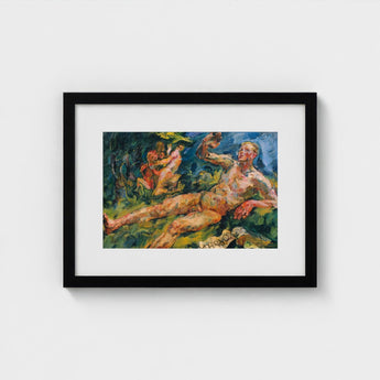 Lament - Anton Kolig Fine Art Print / Canvas Kolig’s ?Lament”, Green Tempest, Sun-soaked Hallucination Prints