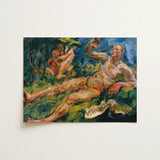 Lament - Anton Kolig Fine Art Print / Canvas Vibrant Impressionist Painting Nude Figures Lush Green Landscape Kolig’s ?Lament”, Tempest, S