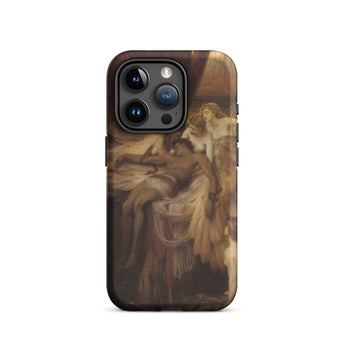 Lament for Icarus - Herbert Draper Phone Case Iphone 15 Pro / Matte Art-adorned Phone Case Herbert Draper, Draper Iphone Case, Broken