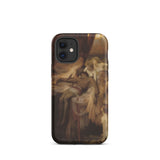 Lament for Icarus - Herbert Draper Phone Case Iphone 12 Mini / Matte Art-adorned Phone Case Herbert Draper, Draper Iphone Case, Broken