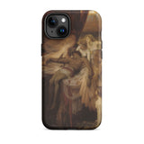 Lament for Icarus - Herbert Draper Phone Case Iphone 15 Plus / Matte Artistic Phone Case Herbert Draper, Draper Iphone Case, Broken