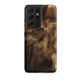Lament for Icarus - Herbert Draper Phone Case Samsung Galaxy S21 Ultra / Matte Black Samsung Galaxy S21 Ultra Phone Case Detailed Herbert
