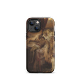 Lament for Icarus - Herbert Draper Phone Case Iphone 13 Mini / Matte Phone Case Classical Art Herbert Draper, Draper Iphone Case, Broken