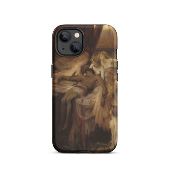 Lament for Icarus - Herbert Draper Phone Case Iphone 13 / Matte Phone Case Classical Painting Herbert Draper, Draper Iphone Case, Broken