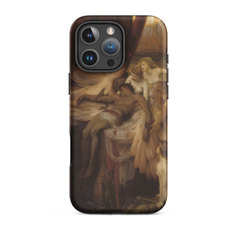 Lament for Icarus - Herbert Draper Phone Case Iphone 16 Pro Max / Matte Phone Case Classical Painting Herbert Draper, Draper Iphone Case,