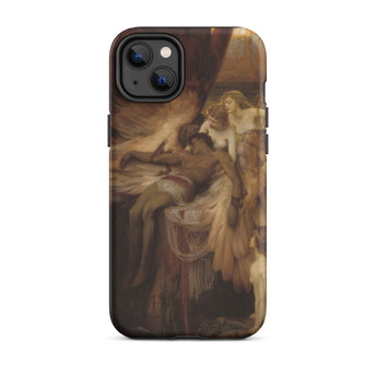 Lament for Icarus - Herbert Draper Phone Case Iphone 14 Plus / Matte Phone Case Classical Painting Herbert Draper, Draper Iphone Case,