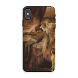 Lament for Icarus - Herbert Draper Phone Case Iphone Xs Max / Matte Phone Case Classical Painting Herbert Draper, Draper Iphone Case,