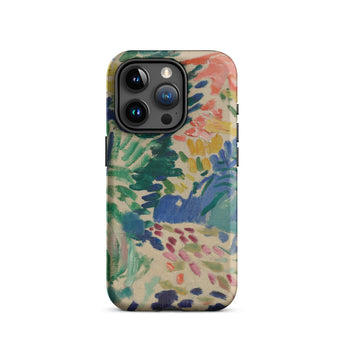 Landscape at Collioure - Henri Matisse Iphone Case, 15 Pro / Matte, Colorful Abstract-patterned Phone Case