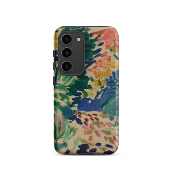 Landscape at Collioure - Henri Matisse Phone Case Samsung Galaxy S23 / Matte Vibrant Textured Phone Case Colorful Impressionist Landscape