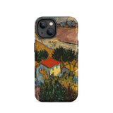 Landscape with House - Vincent Van Gogh Phone Case, Iphone 14 / Matte, Mobile Cases, Toby Leon