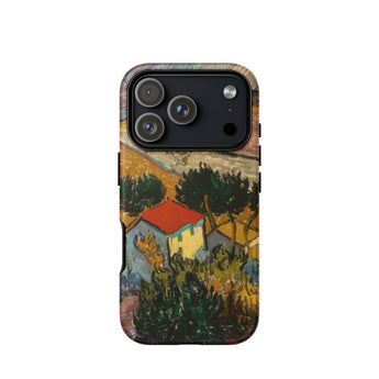 Landscape with House - Vincent Van Gogh Phone Case, Iphone 17 Pro / Matte, Mobile Cases, Toby Leon