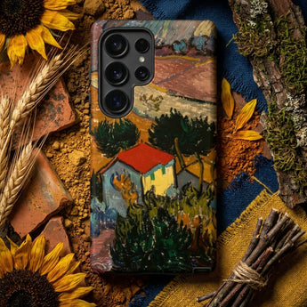 Landscape with House - Vincent Van Gogh Phone Case, Mobile Cases, Toby Leon