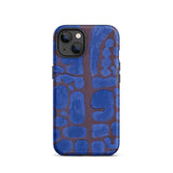 Late Evening Looking out of the Woods - Paul Klee Phone Case Iphone 13 / Matte Blue Brown Abstract Patterned Phone Case Iphone Reveals Paul
