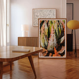 Layer Cake - Moderner botanischer Sukkulenten-Kunstdruck / Leinwand, Poster Drucke & visuelle Kunstwerke, Toby Leon