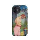 Le Cirque Corvi - Georges De Feure Iphone Case 12 / Matte Phone Case Circus Performer Art Feure’s Nouveau, Nouveau Brilliance, Iphone
