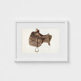 Leather Saddle - Bertha Semple Equestrian Art Print / Canvas 1930s, Prints