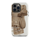 Sella Laterale in Pelle - Custodia Iphone Equestre di Frank C. Barks, 13 Pro Max / Opaco, Custodie per Cellulari, Toby Leon